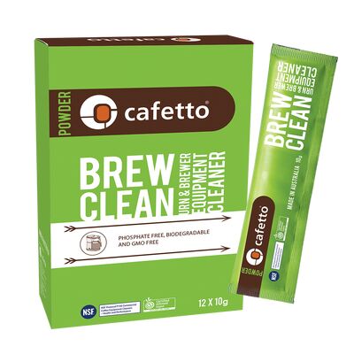 Cafitto - Brew Clean 12 x 10g Sachet Box